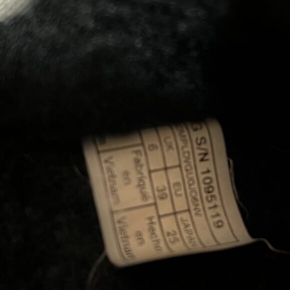 UGG Fluff Yeah Shearling Slingback Slides Black Women's 8 - Picture 10 of 12